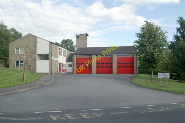 Photo 6"x4" Matlock fire station Matlock c2010