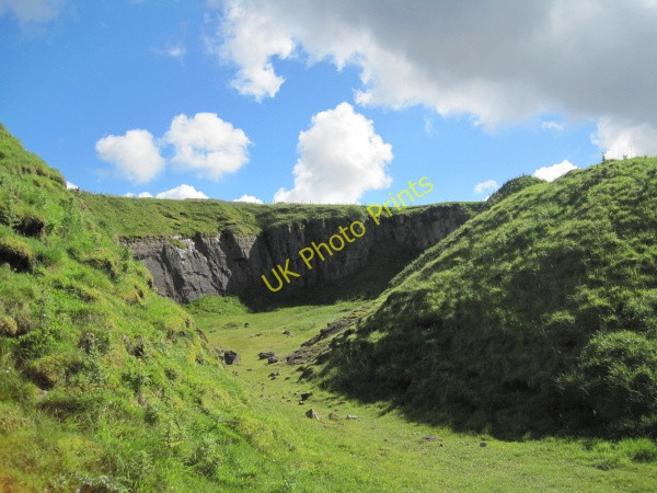 Photo 6"x4" Bishop Hill Quarry (disused) Tindale c2010