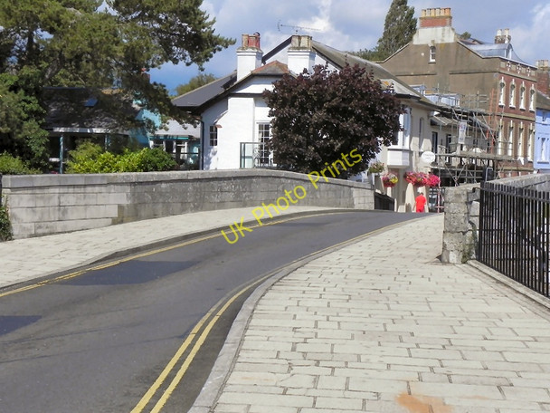 Photo 6"x4" Christchurch, Town Bridge Christchurch\/SZ1592 c2010
