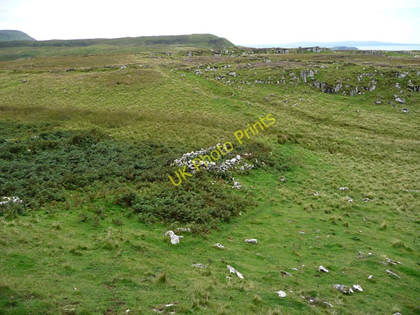 Photo 6"x4" Ruined house at the top of Bealach Iochdarach Conasta c2010