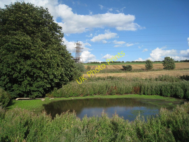 Photo 6"x4" Pond near the site of Gokewell Priory Farm Broughton\/SE9608 c2010