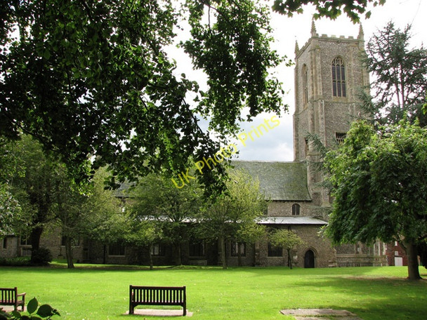 Photo 6"x4" The church of SS Peter and Paul in Fakenham Fakenham c2010