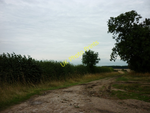 Photo 6"x4" The Viking Way off Horkstow Road Horkstow Wolds c2010