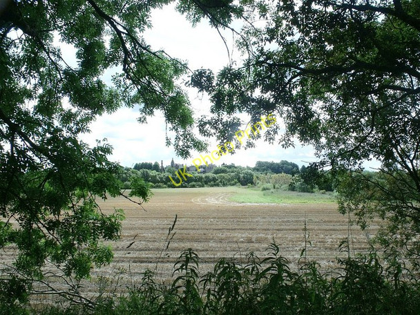 Photo 6"x4" Field of stubble near Birdston Kirkintilloch c2010