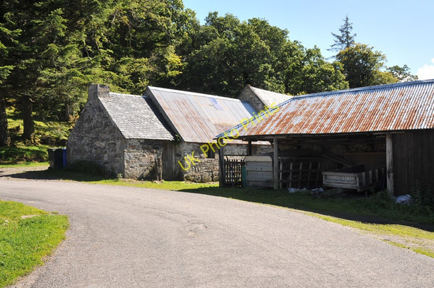 Photo 6"x4" Farm buildings near Samalaman House Glenuig\/Gleann Uige c2010