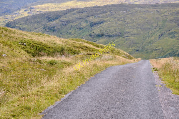Photo 6"x4" Road linking Glen Lochay and Glen Lyon Innisraineach Burn c2010