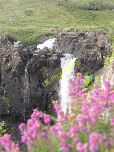 Photo 6"x4" Eas Fors top fall, Isle of Mull Ballygown c2005