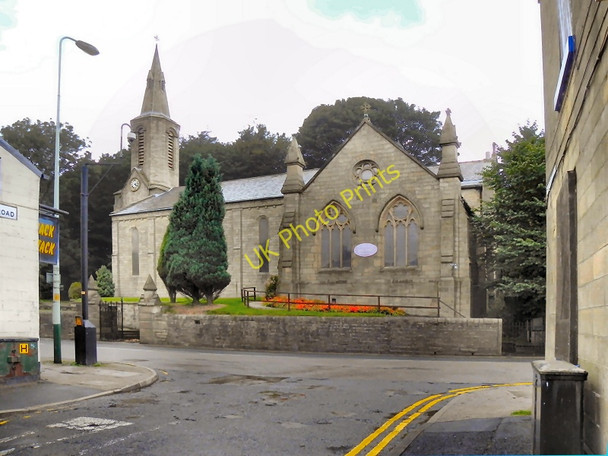 Photo 6"x4" Parish Church of Holy Trinity Tunstead with St Saviour, Bacup Bacup c2010