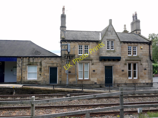 Photo 6"x4" Wylam Station & Station Master's House Clara Vale c2010