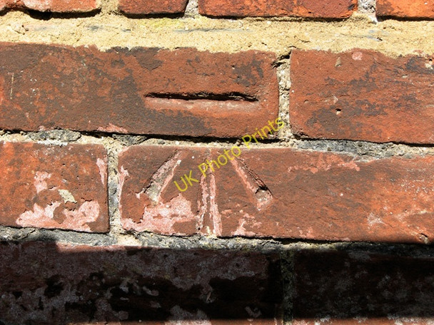 Photo 6"x4" Methodist church in Ixworth - benchmark Grimstone End c2010