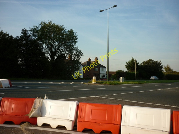 Photo 6"x4" Roadworks on the A46 Laceby c2010