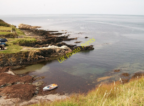 Photo 6"x4" Porth Colmon from the cliff-edge path Porth Colmon\/SH1934 c2010