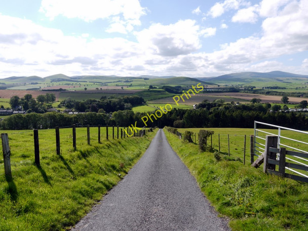 Photo 6"x4" Minor road east of Powburn Powburn c2010