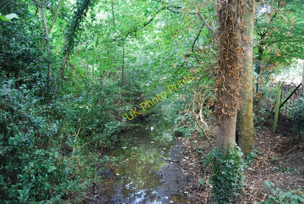 Photo 6"x4" Stream in Montreal Park Sevenoaks c2010