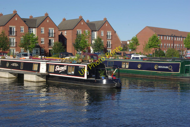 Photo 6"x4" Narrowboats at Stretford Stretford\/SJ7994 c2010