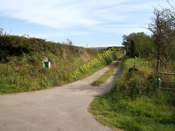 Photo 6"x4" Private road leading to Ty Canol Llangwnnadl c2010