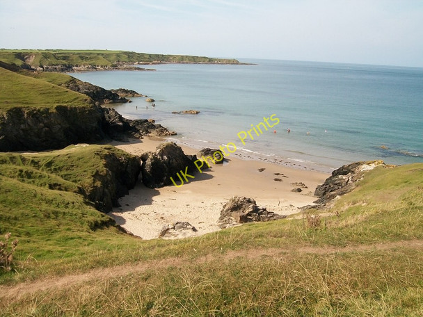 Photo 6"x4" The beach at Porth Towyn Rhos-y-llan c2010