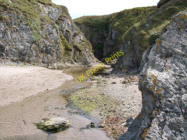 Photo 6"x4" The incised Afon Fawr at Traeth Penllech Pen-y-graig\/SH2033 c2010