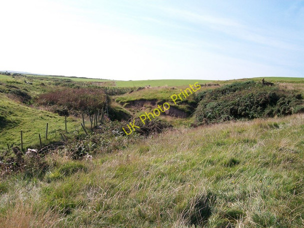 Photo 6"x4" Hanging valley west of Penrhyn Cwmistir Rhos-y-llan c2010
