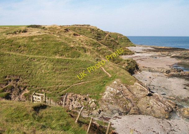 Photo 6"x4" Serrated cliff line west of Penrhyn Cwmistir Rhos-y-llan c2010