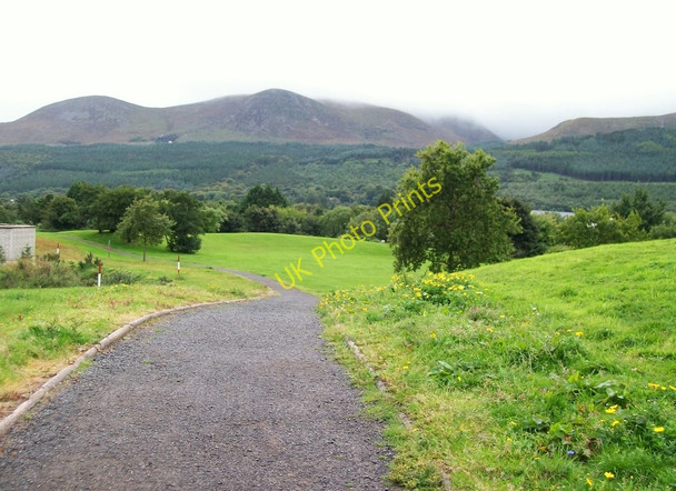 Photo 6"x4" View across Islands Park in the direction of the Mourne Mountains Newcastle\/J3732 c2010
