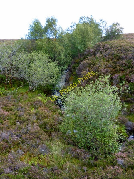 Photo 6"x4" Hidden fall on Allt an Sgeireach Oape c2010