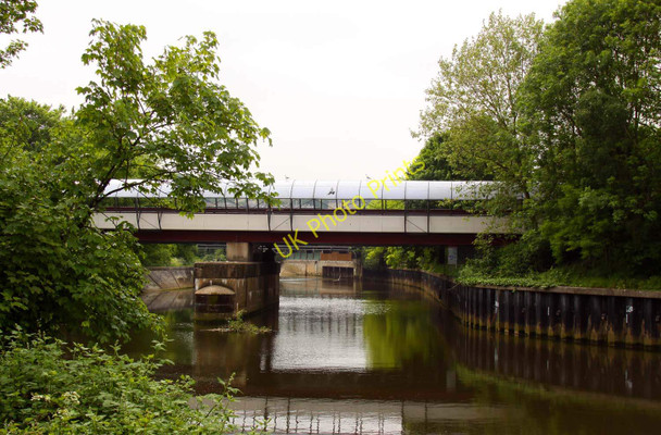 Photo 6"x4" Footbridge to Sainsbury's over the River Avon Bath\/ST7464 c2010