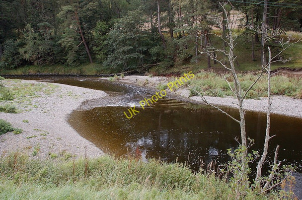 Photo 6"x4" Shingle bank on the Tweed, Neidpath Peebles\/NT2540 c2010