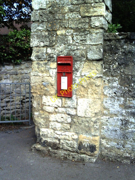 Photo 6"x4" Benchmark on wall pier at junction of Bath Street and footpath Abingdon c2010