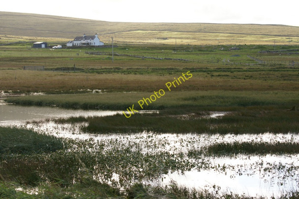 Photo 6"x4" Haroldswick pool in September Bothen c2010