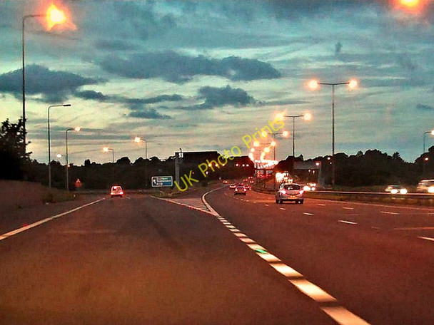 Photo 6"x4" M6, Junction 26 Far Moor\/SD5304 c2010