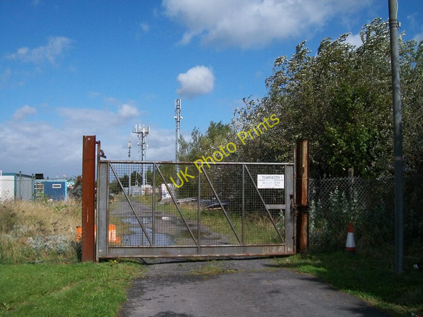 Photo 6"x4" Communications masts off Tolka Quay Road Clontarf c2010