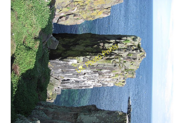 Photo 6"x4" Stack, Isle of May South Ness\/NT6698 c2010