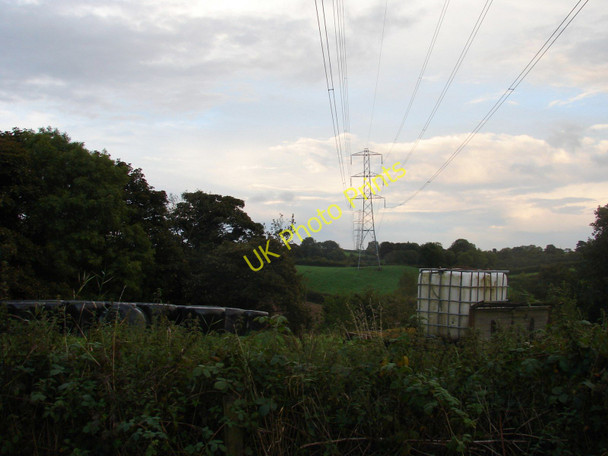 Photo 6"x4" Pylons at Creevy Road Baileysmill c2010