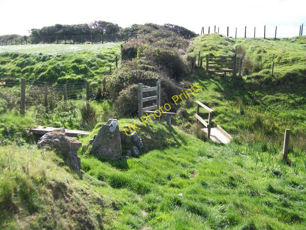 Photo 6"x4" Path junction near Porth Widlin Morfa\/SH1933 c2010