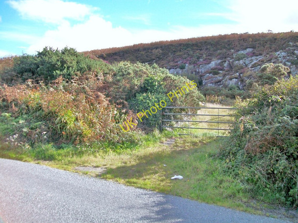 Photo 6"x4" Disused stone quarry on the edge of Mynydd Cefnamwlch Penllech\/SH2234 c2010