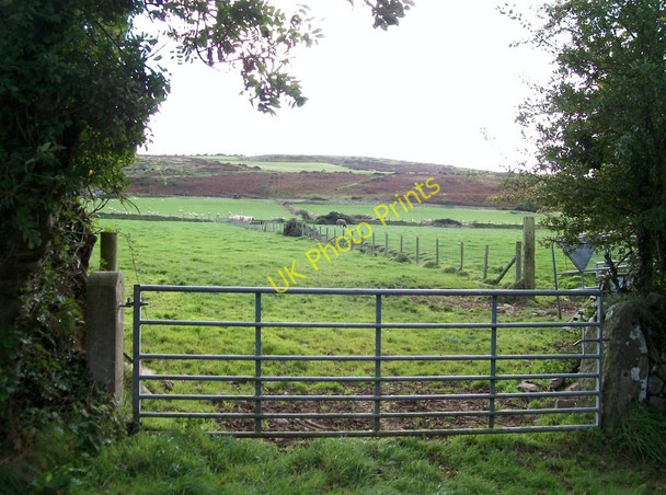 Photo 6"x4" View south-eastwards towards the B4417 and Mynydd Cefnamwlch hill Penllech\/SH2234 c2010