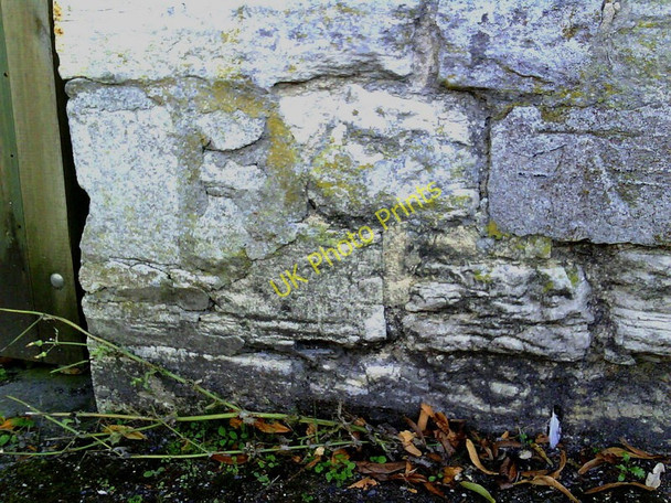 Photo 6"x4" Benchmark on The Old Stables, Linden Avenue Dorchester\/SY6890 c2010