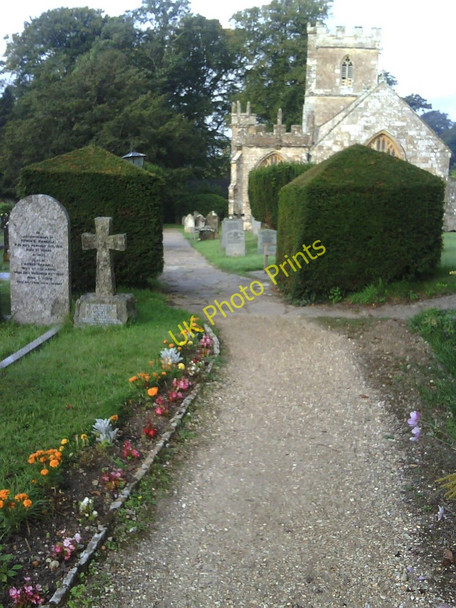 Photo 6"x4" Footpath towards St Mary Magdalene's church Loders c2010
