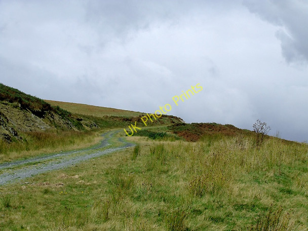 Photo 6"x4" Forestry road north-west of Soar y Mynydd, Ceredigion Soar y Mynydd c2010