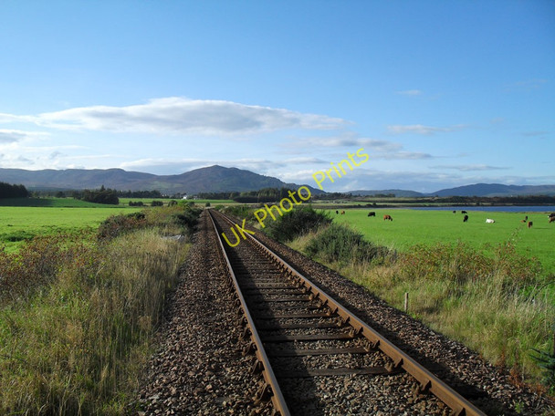 Photo 6"x4" The Far North Line near Redburn Edderton c2010