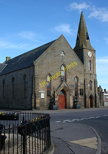 Photo 6"x4" Church of Scotland Burghead c2010