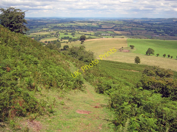 Photo 6"x4" Path up the east side of Ysgyryd Fawr Brynygwenin c2010