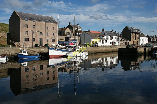 Photo 6"x4" Burghead Harbour Burghead c2010