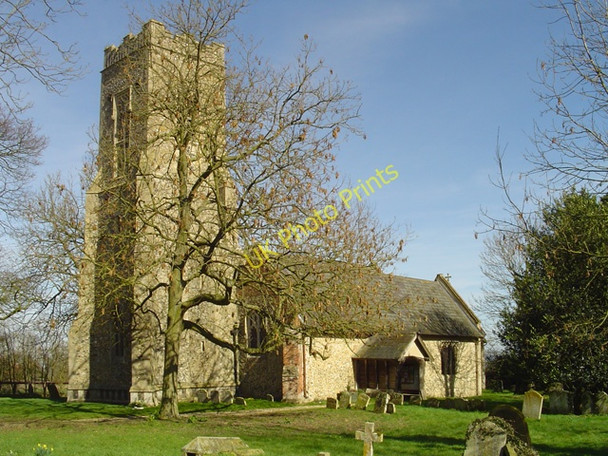 Photo 6"x4" Hinderclay St Mary\u00e2\u0080\u0099s church Hinderclay c2007