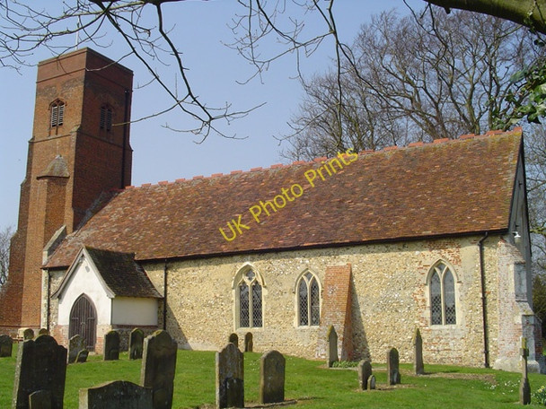 Photo 6"x4" Hoo St Andrew & Eustachius\u00e2\u0080\u0099 church (Akenfield) Brandeston c2007