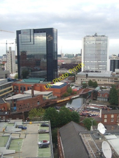 Photo 6"x4" Central Birmingham Lee Bank c2010