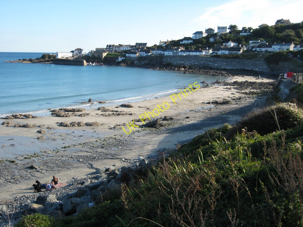 Photo 6"x4" Beach at Coverack Coverack c2010