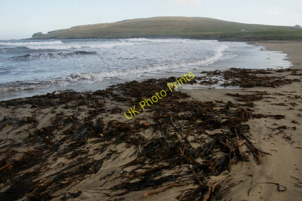 Photo 6"x4" Waar on the beach at Norwick Kirkaton c2010