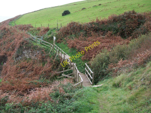 Photo 6"x4" Footbridge over Afon Muriau.  Mynydd Gilan c2010